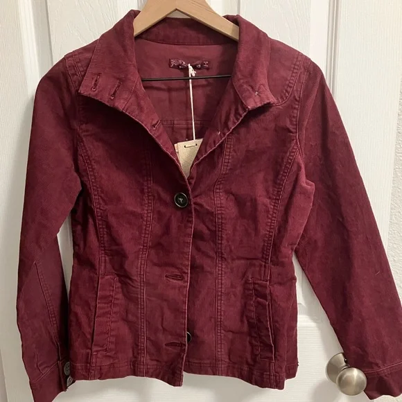 Prana Organic cotton Kara Corduroy Jacket XS NWT - Picture 2 of 6